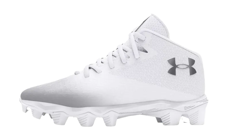 Under Armour Spotlight Franchise 4 Rm GS “WHITE METALLIC SILVER” (3027320-100)