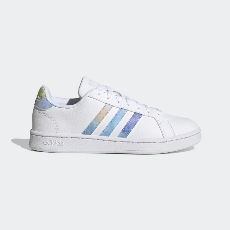 Adidas Grand Court Cloudfoam Lifestyle Court Comfort Cloud White / Cloud White / Almost Lime (GY9409)