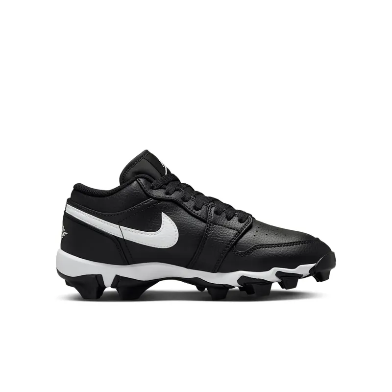 Jordan 1 Low Cleat GS “Black / White” (HF6885-001)