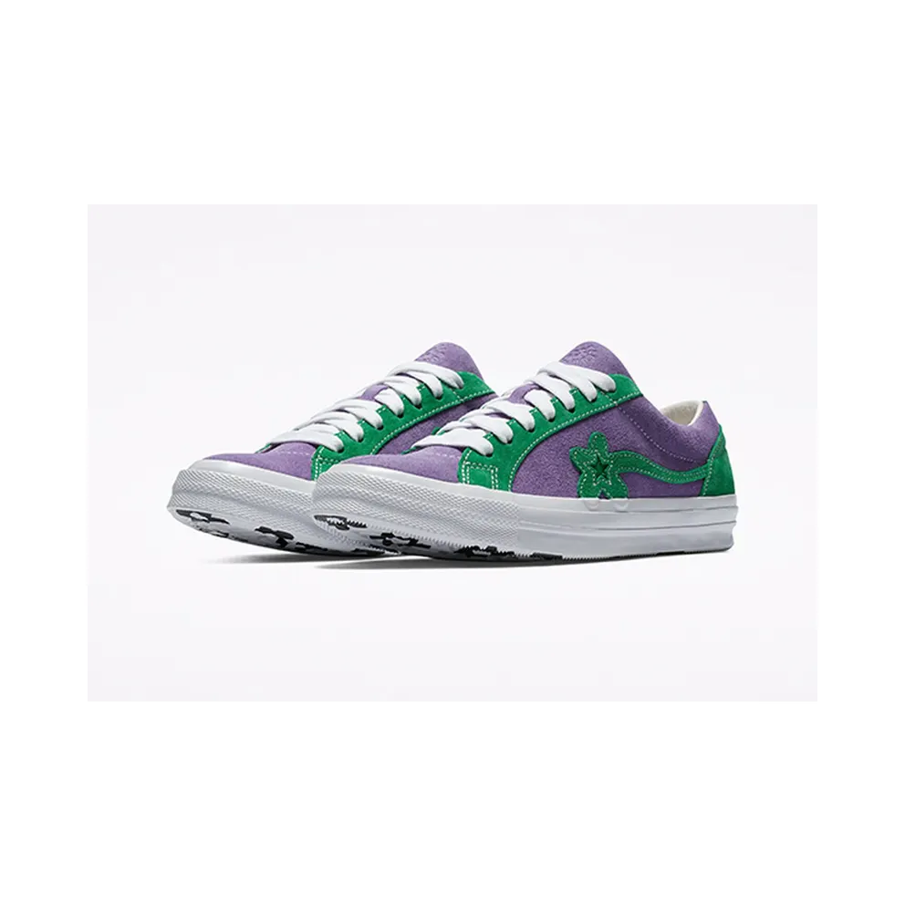 Converse One Star Ox Tyler the Creator Golf Le Fleur Purple Green Purple Heart/Jolly Green (162128C)