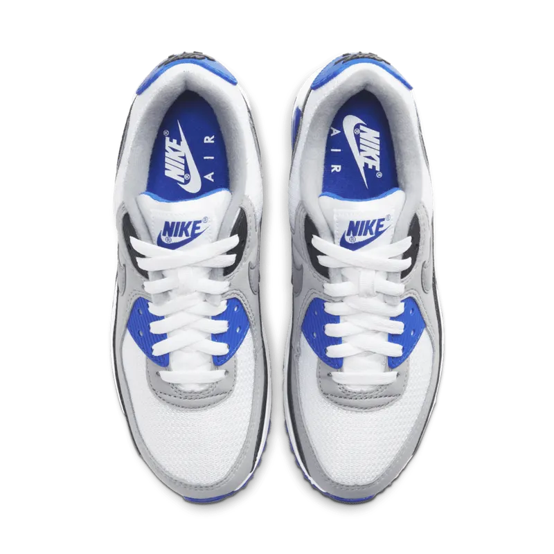 Nike Air Max 90 Recraft Royal (W) White/Particle Grey-Royal Blue (CD0490-100)