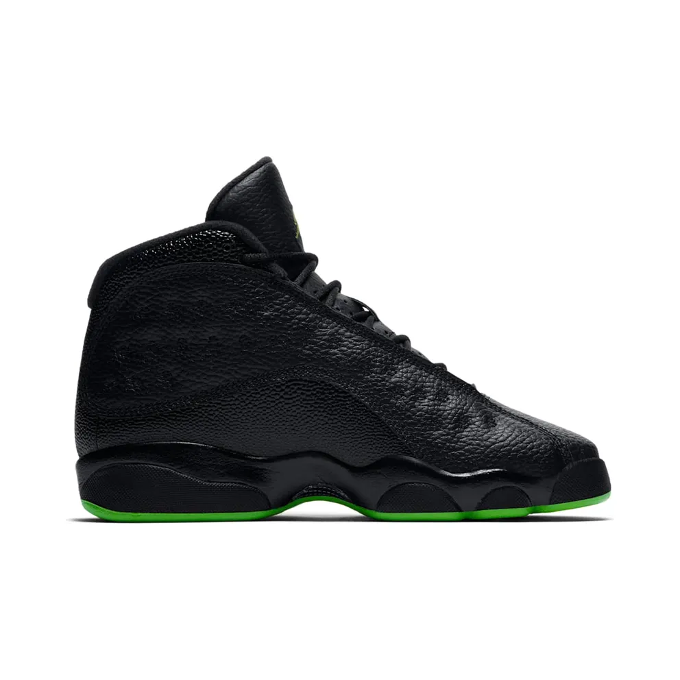 Jordan 13 Retro Altitude 2017 (GS) Black/Altitude Green (414574-042)