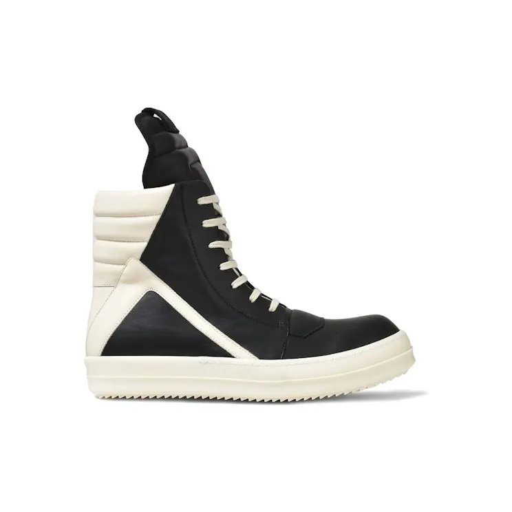 Rick Owens Geobaskets Black Milk (RP01E7894 LCO 911)