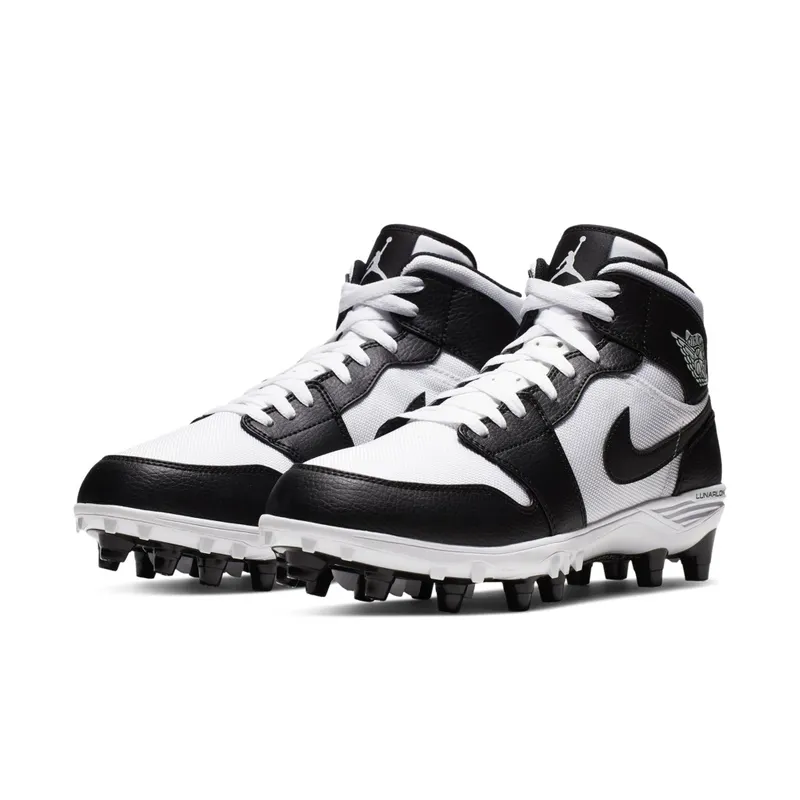 Jordan 1 TD Mid White Black White/Black-Black (AR5604-100)