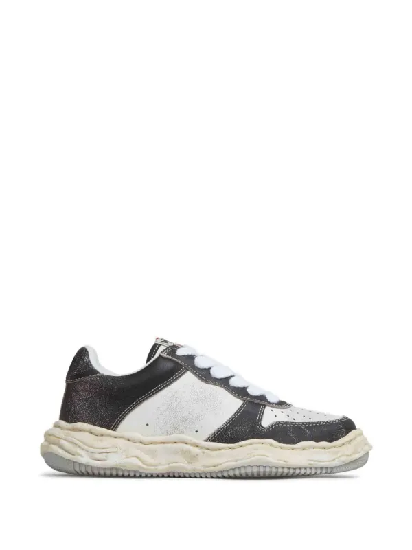 Maison MIHARA YASUHIRO Wayne OG mit unregelmäßiger Sohle – Black (A16FW728COWLEATHER100)