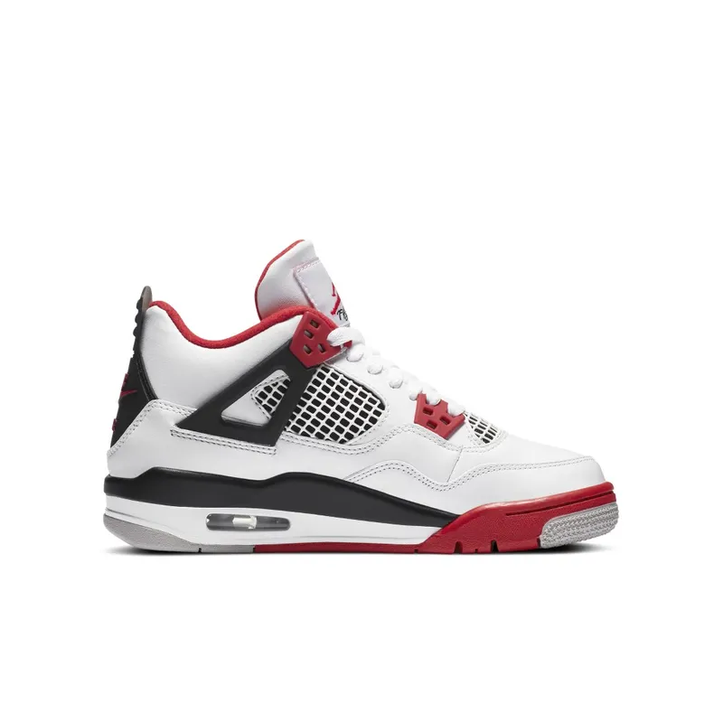 Air Jordan 4 Retro Fire Red (GS) (2020) (408452-160)