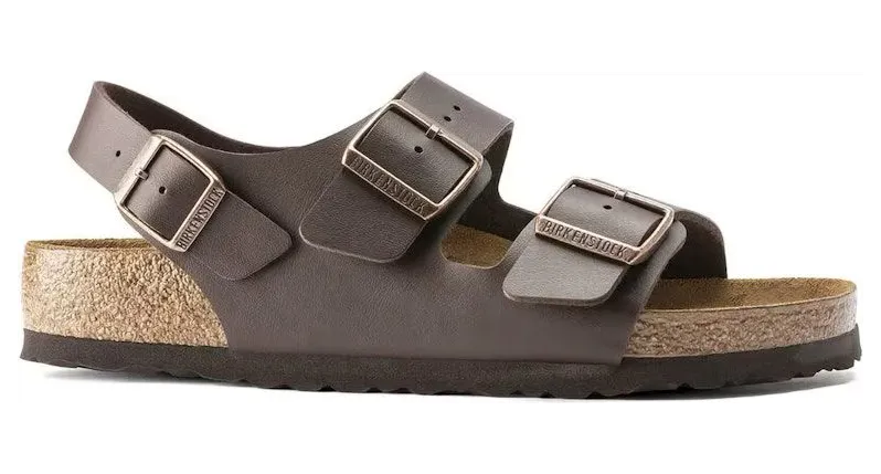 Birkenstock Milano Birko-Flor Dark Brown (0034701)