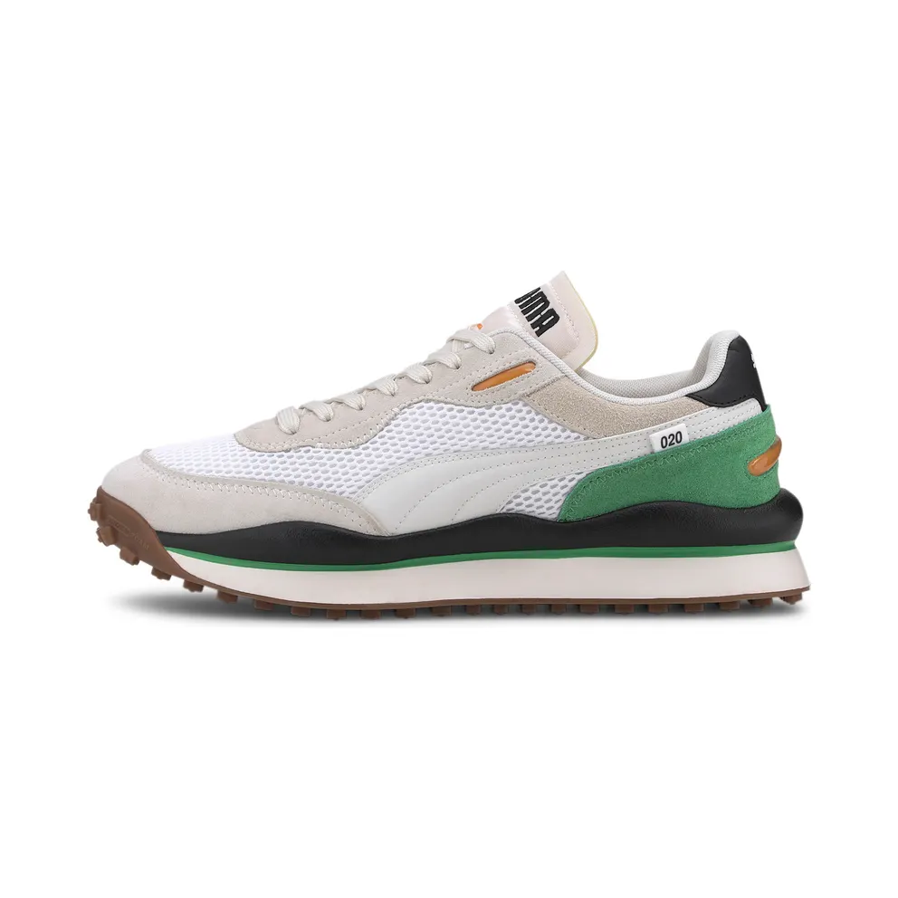 Puma Style Rider Stream On Puma White / Vaporous Gray (371527-02)