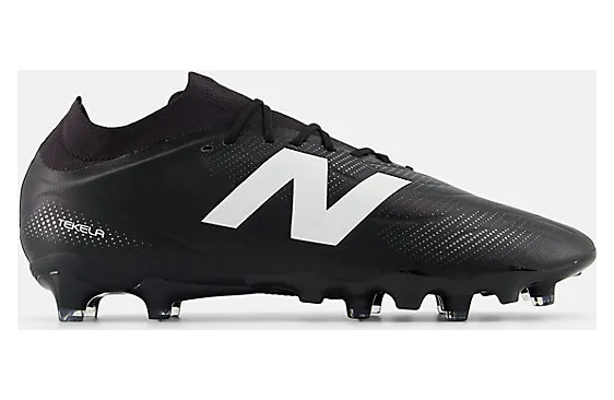 New Balance Tekela Team Low Laced FG V5 Black White Silver (ST3FBG5)