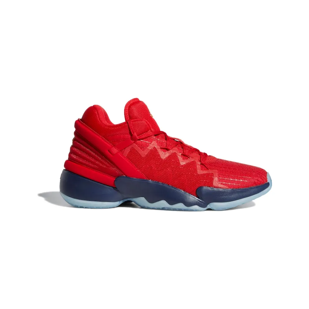 Adidas D.O.N. Issue #2 Scarlet / Team Navy / Gold Metallic (FX6519)