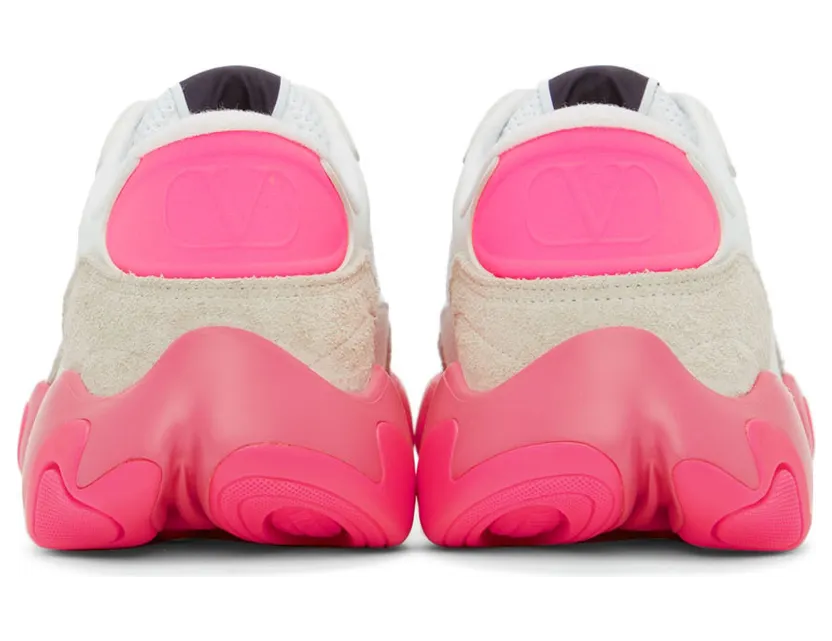 Valentino Garavani Beige Bubbleback Sneakers (XY2S0F08KNZ) (4)