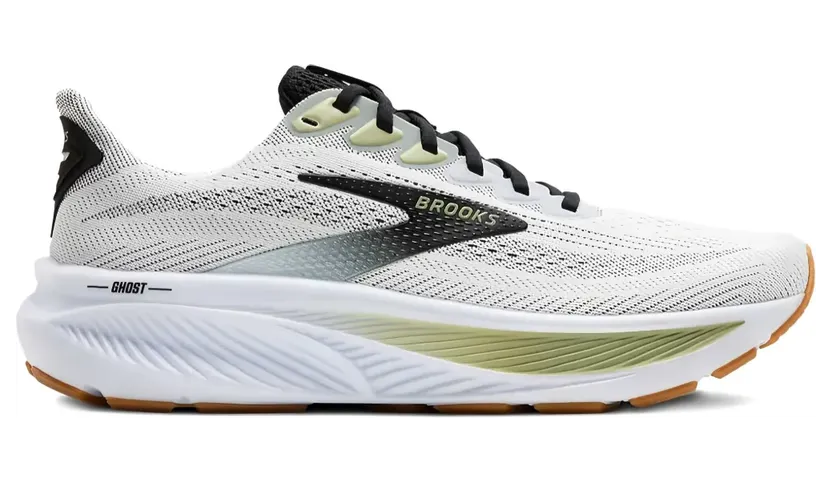 Brooks Ghost White / Black / Tea (110442-1D-191)