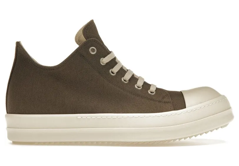 Rick Owens DRKSHDW Low Sneaks Dust Milk (DU02C5802-DO-3411)