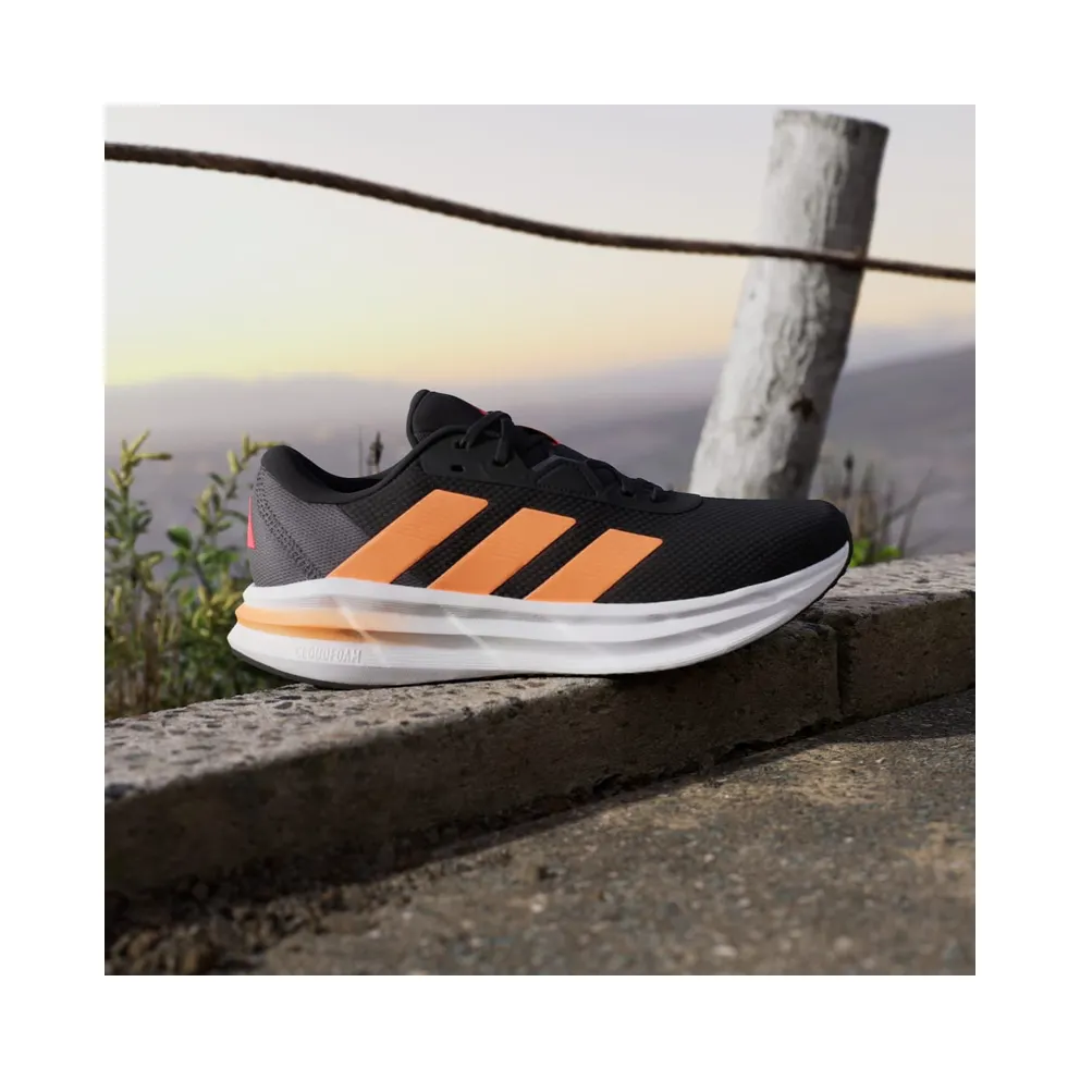 Adidas Galaxy 7 Running Shoes Core Black / Lucid Orange / Lucid Red (JP6594)