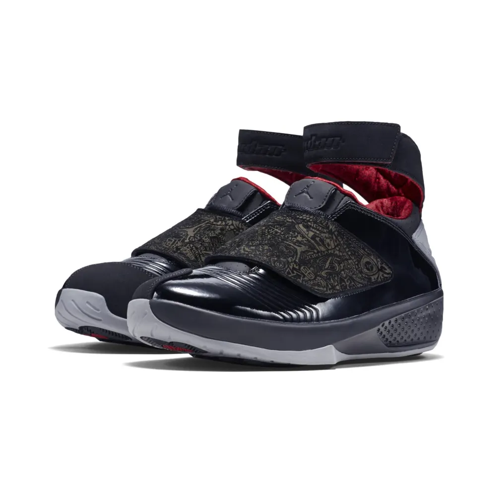 Jordan 20 Retro Stealth (2015) Black/Stealth-Varsity Red (310455-002)