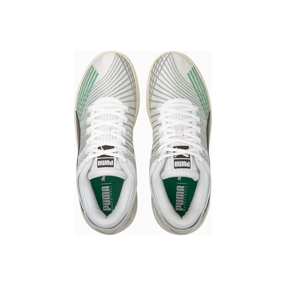 Puma Clyde All-Pro Coast 2 Coast Basketball Shoes White/Green (195124-01)