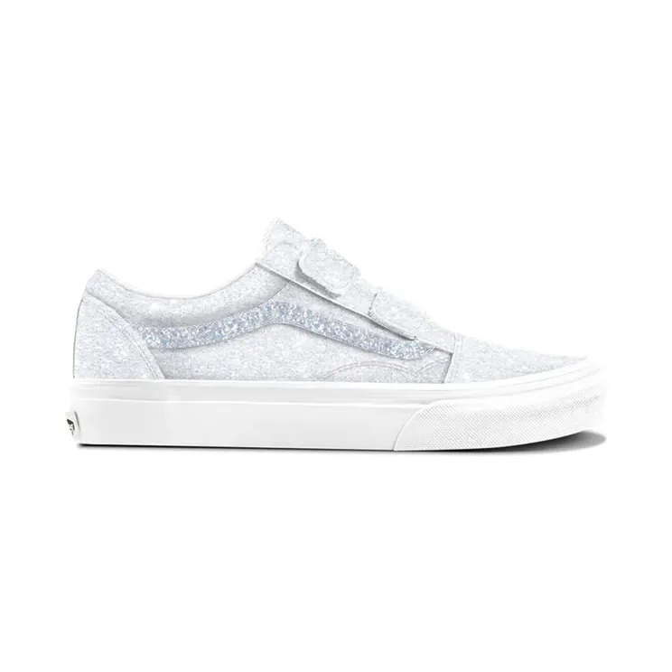 Vans Old Skool Glitter White / Silver (VN000CYAY1K1)