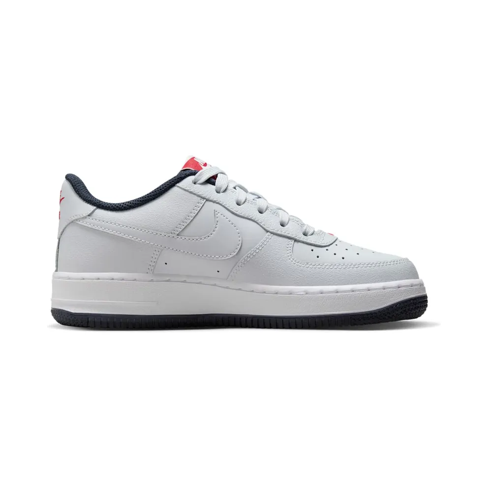Nike Air Force 1 Low LV8 4 Pure Platinum University Red Obsidian (FQ4118-001)