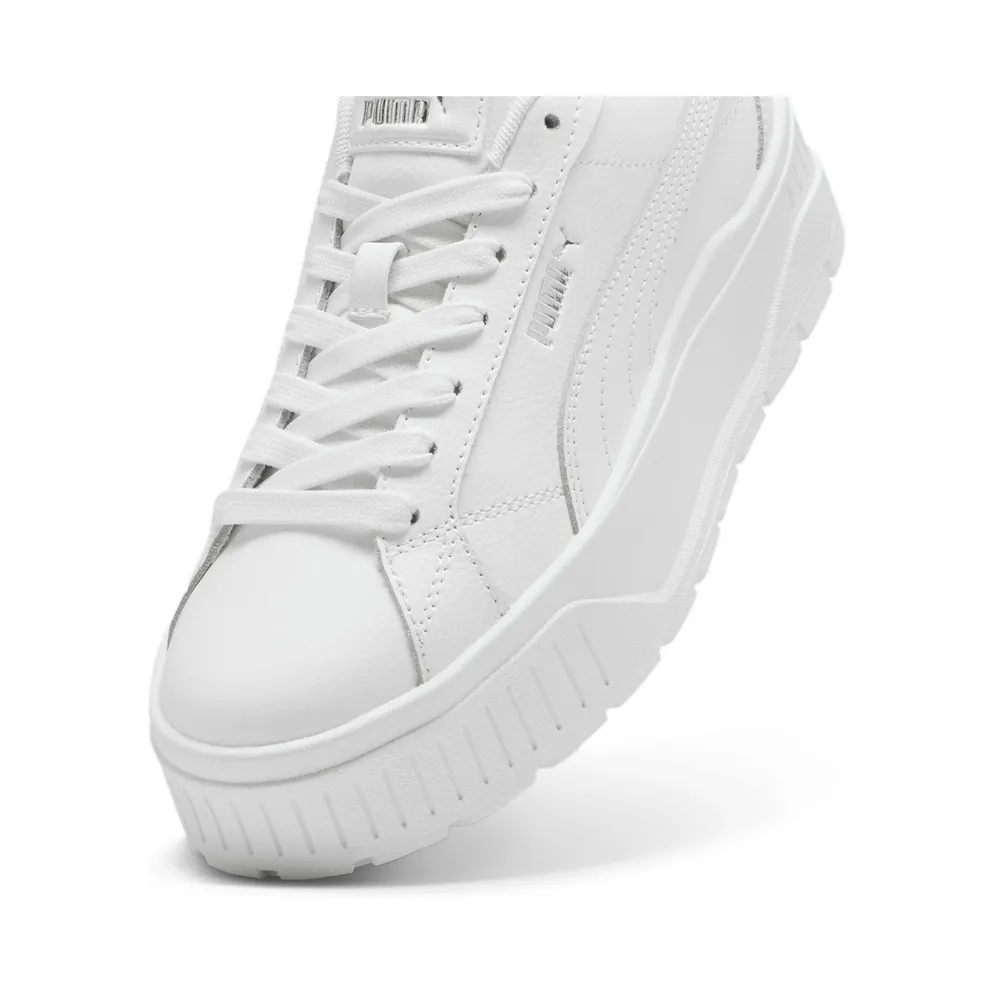 Puma Karmen II Leather “Puma White / Puma White / Puma Silver” (397456_02)