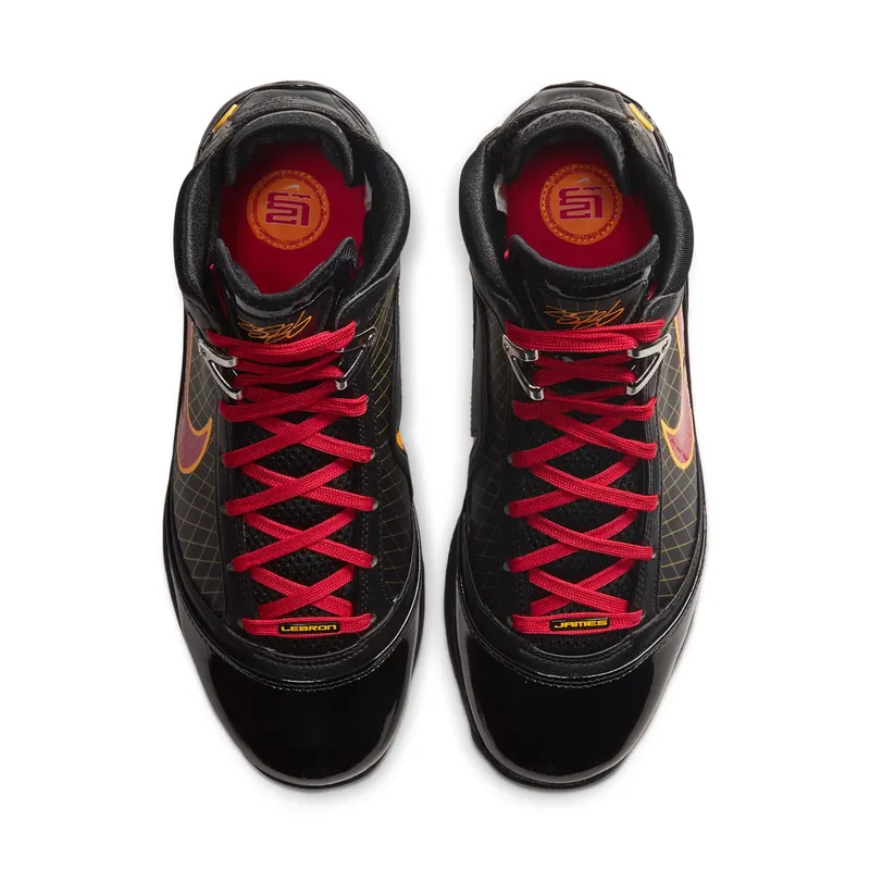 Nike LeBron 7 Fairfax Away (2020) Black/Varsity Red-Varsity Maize (CU5646-001)
