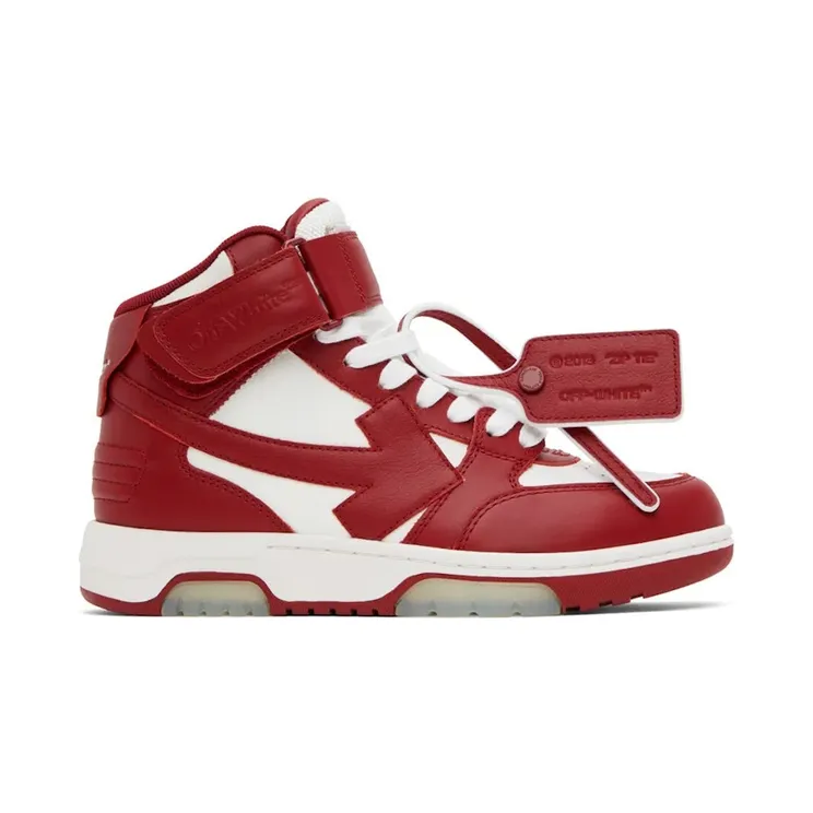 OFF-WHITE Out Of Office OOO Mid White Red (OWIA275F23LEA0040129)