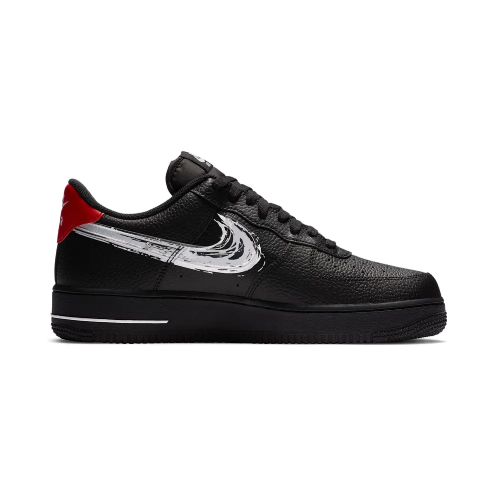 Nike Air Force 1 Low ‘Brushstroke Swoosh’ Black (2020) (DA4657-001)