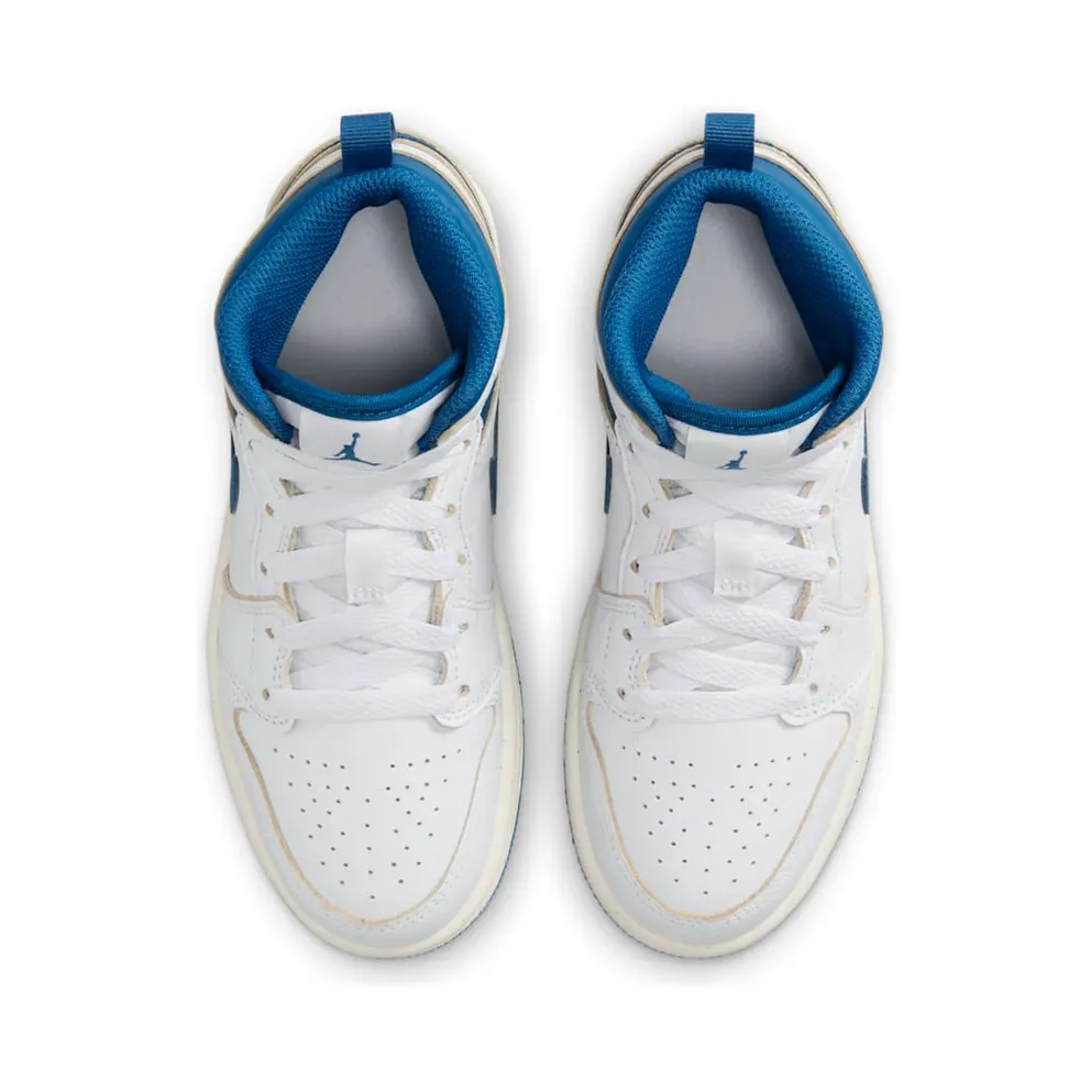 Air Jordan 1 Mid SE PS “INDUSTRIAL BLUE” (FN7493-141)