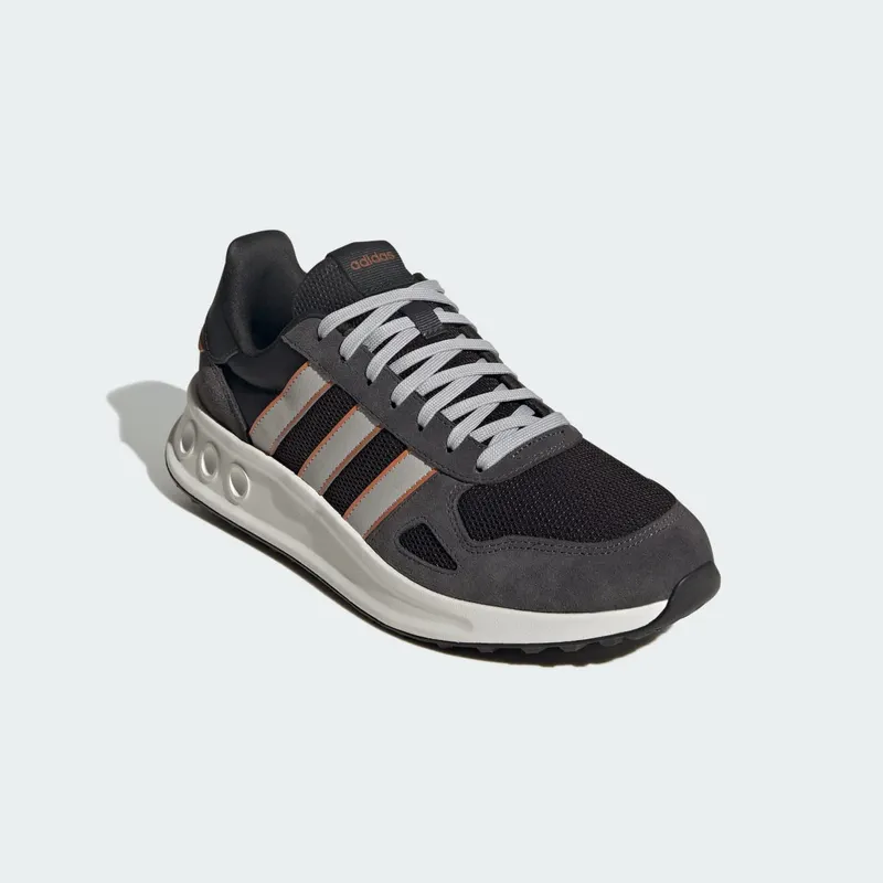 adidas Run 84 Black Grey Dusky Orange (JR7476)