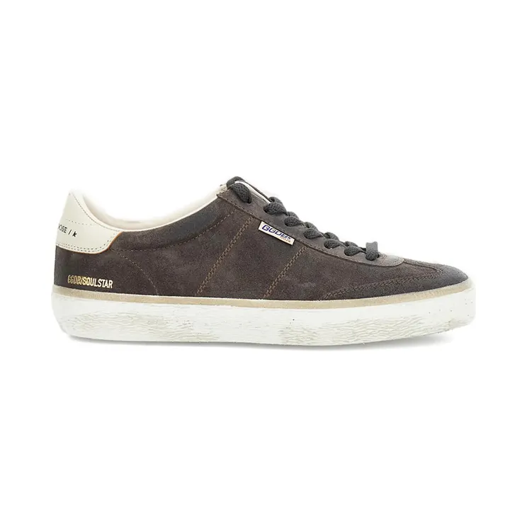 Golden Goose Soul Star Suede Heel Tab “Brown/Neutrals” (GMF00464 F008216 60349)