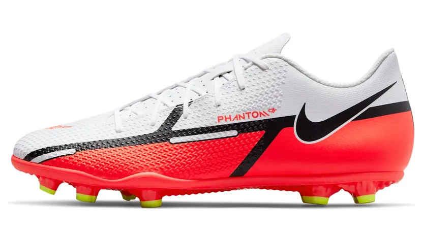 Nike Phantom GT2 Club FG/MG White Bright Crimson Volt (DA5640-167)