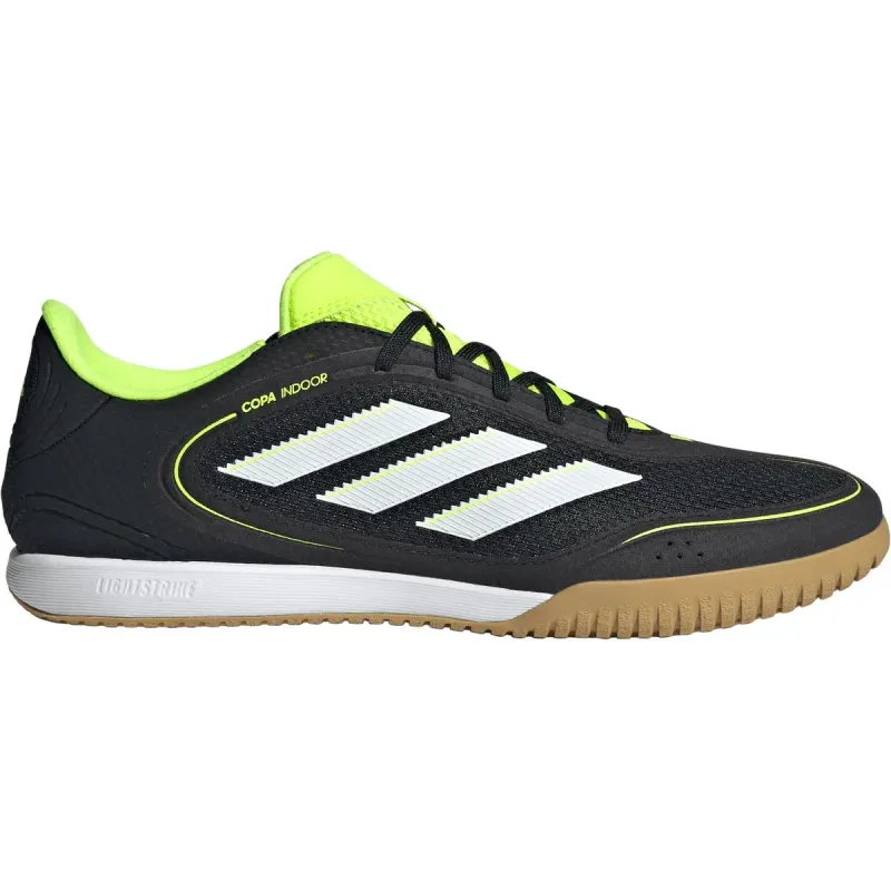 adidas Copa Court League Indoor Core Black Cloud White Lucid Lemon (JR2875)