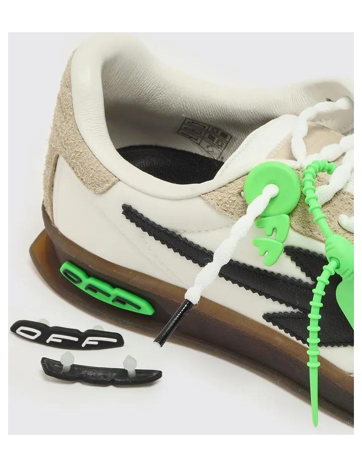 Off-White Suede and Nylon End of Play Sneakers White (OMIA2ALS26FAB0026865) (4)
