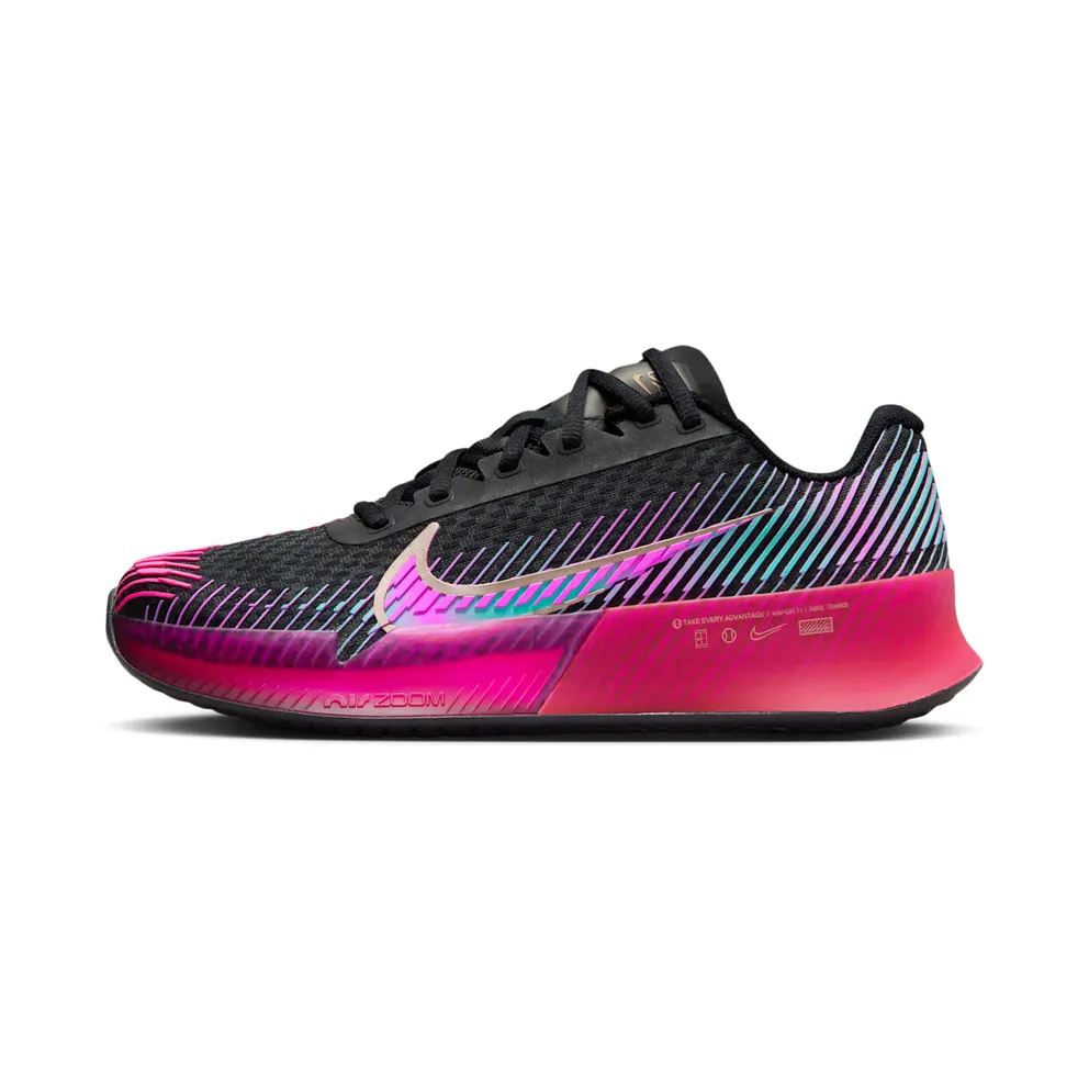 Nike Court Air Zoom Vapor 11 HC PRM Black Fireberry Fierce Pink (FD6694-001)