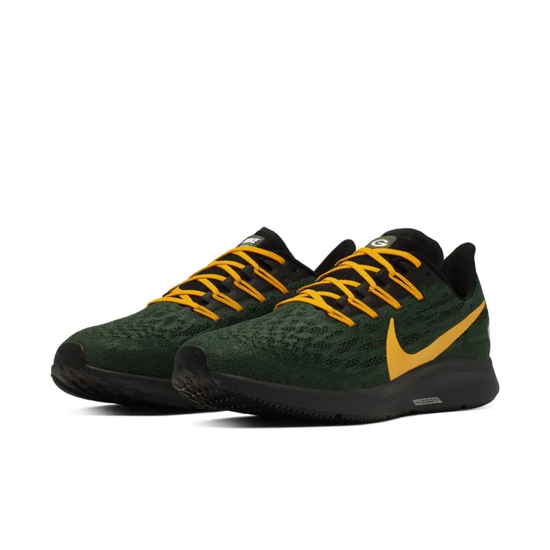 Nike  Air Zoom Pegasus 36 Green Bay Packers Fir/Black-University Gold (CI1939-300)
