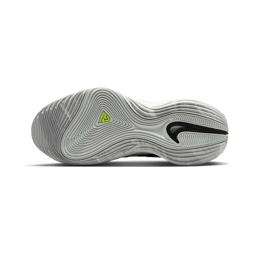 Nike Giannis Immortality 5 “White / Off-White / Light Smoke Grey / Metallic Silver” (IM5130-101)