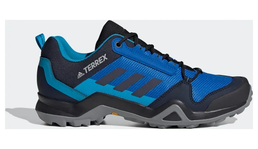adidas TERREX AX3 Wanderschuh Glow Blue / Legend Ink / Shock Cyan (EG6176)
