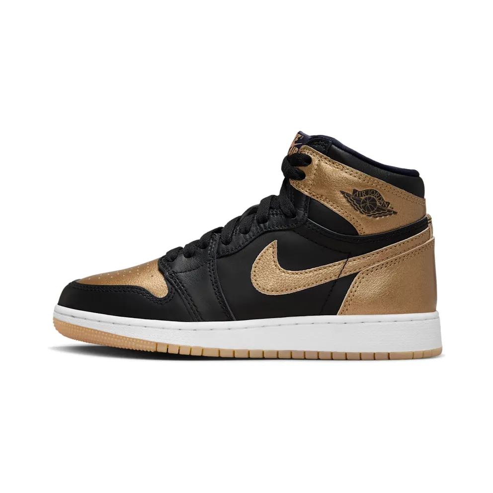 Air Jordan 1 GS “Black Metallic Gold” (FD1437-071)