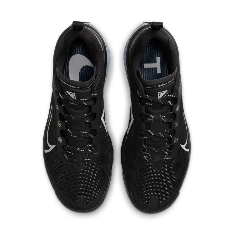 Nike React Terra Kiger 9 Black Reflect Silver Cool Grey Wolf Grey (DR2693-001)