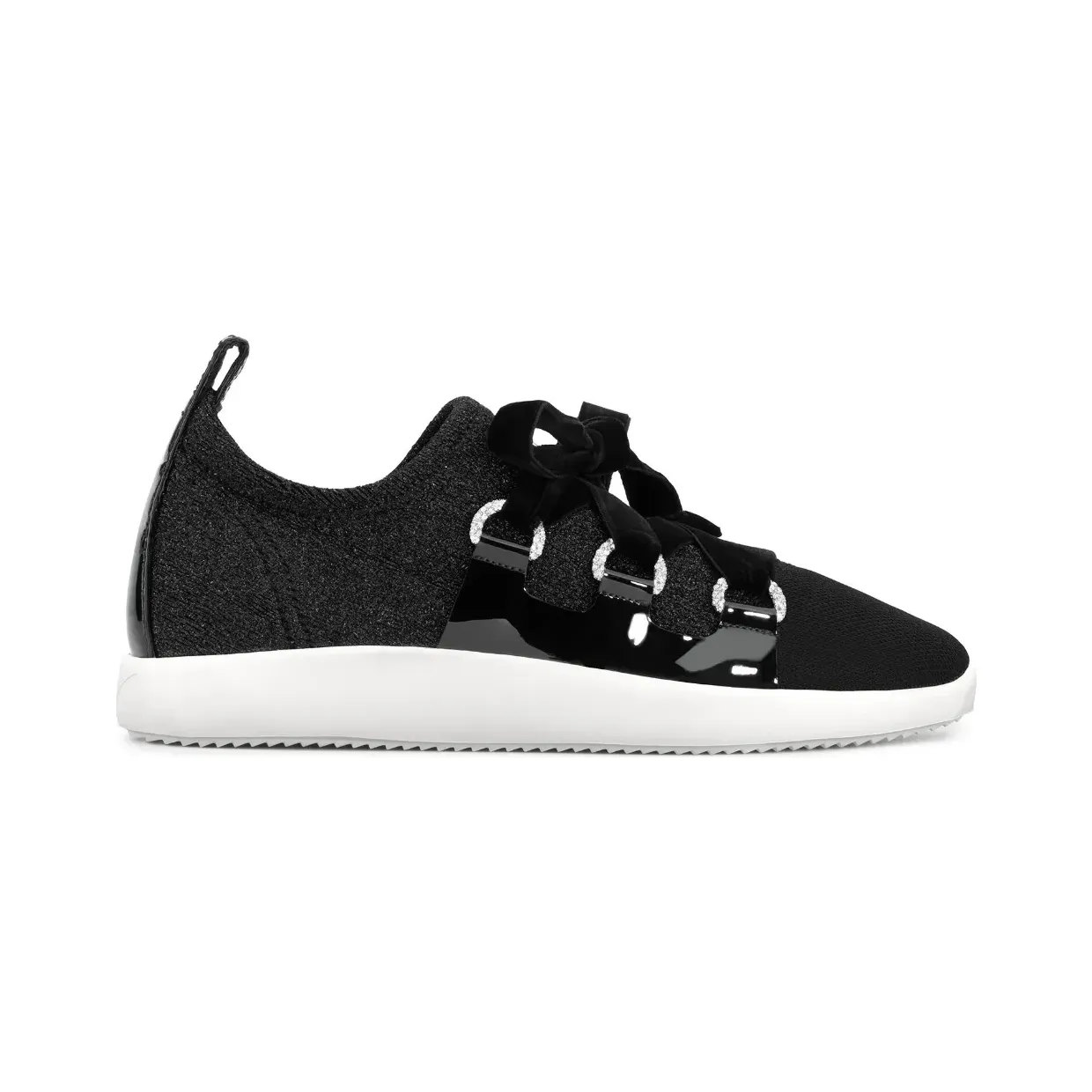 Giuseppe Zanotti Maggie gebreide “Black” (RW70092001)