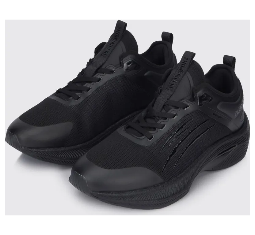 Plein Sport PS/Sprint-78 Mesh And Rubber Sneakers Black (FAESUSC0748STE003N0202)