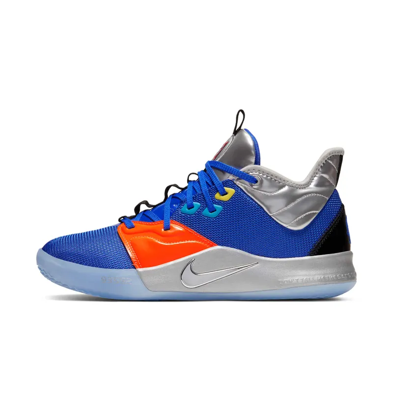 Nike PG 3 NASA Apollo 14 Royal/Silver-Orange-Red (CI2666-400)