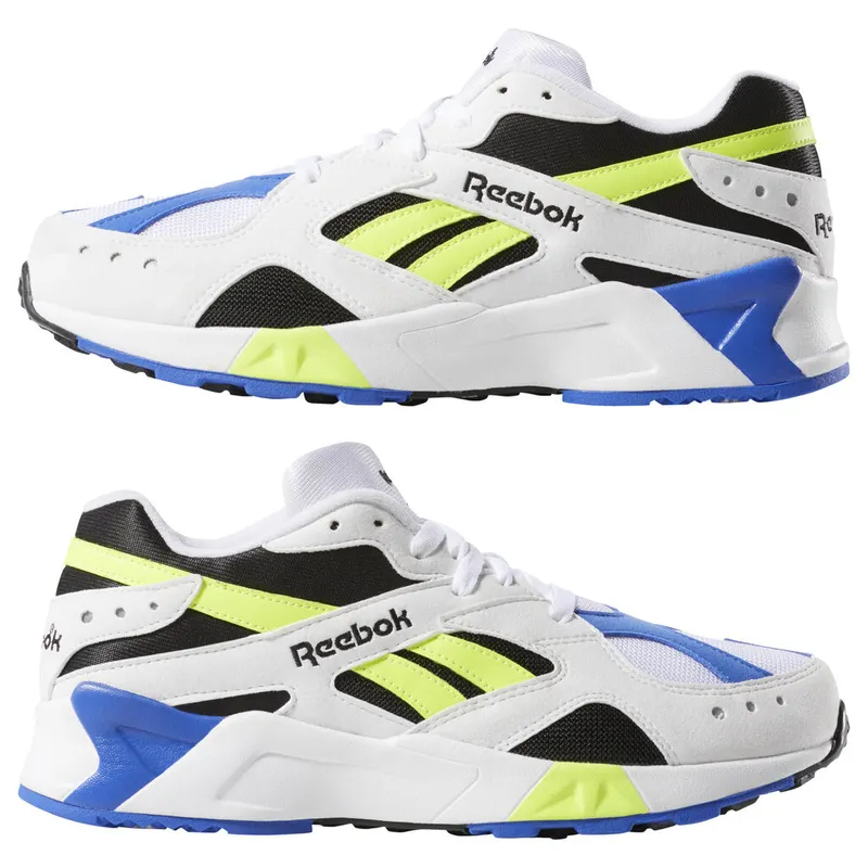 Reebok Aztrek White Black Cobalt Yellow White/Black-Cobalt-Yellow (Other Brands Other)
