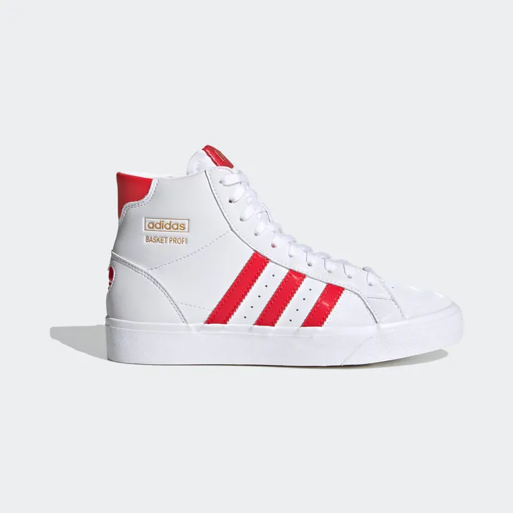 adidas Basket Profi Cloud White / Vivid Red / Cloud White (FZ0647)