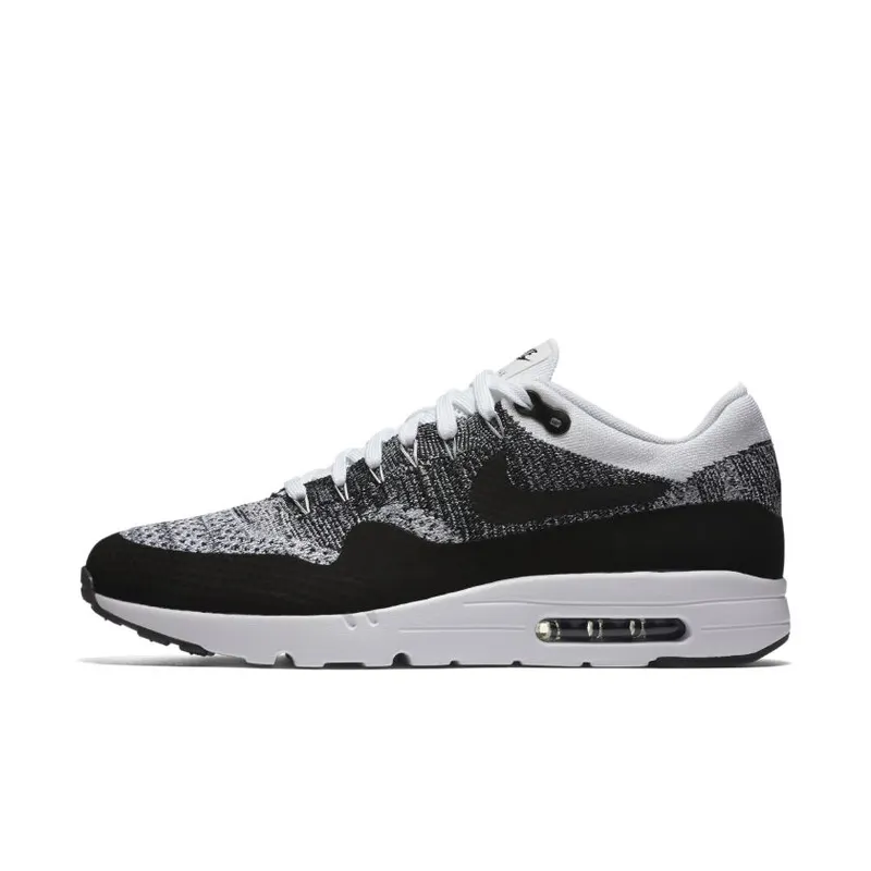 Nike Air Max 1 Ultra Fkynit White Black White/Black (843384-100)