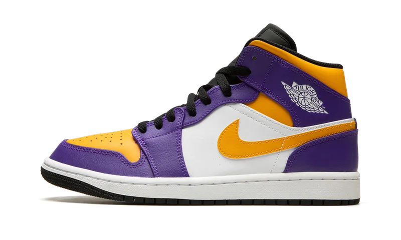 Jordan 1 Mid “Lakers (2022)” (DQ8426-517)