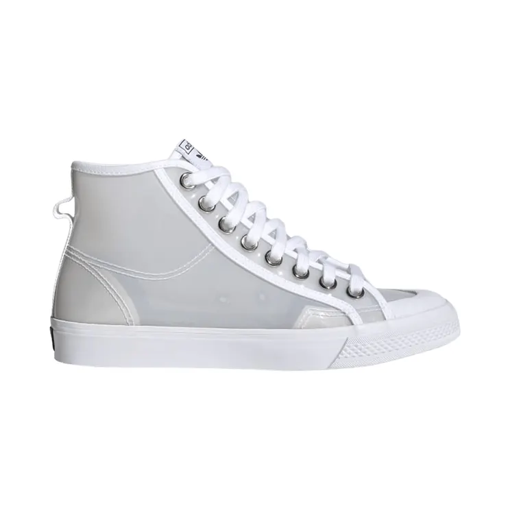 Adidas Nizza High ‘Translucent Tint – Cloud White’ Cloud White/Core Black/Silver Metallic (FW9940)