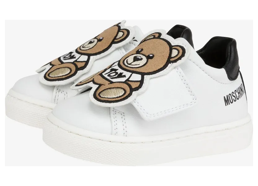 Moschino Sneakers Aus Kalbsleder Teddy Patch (MNT74348MK015)