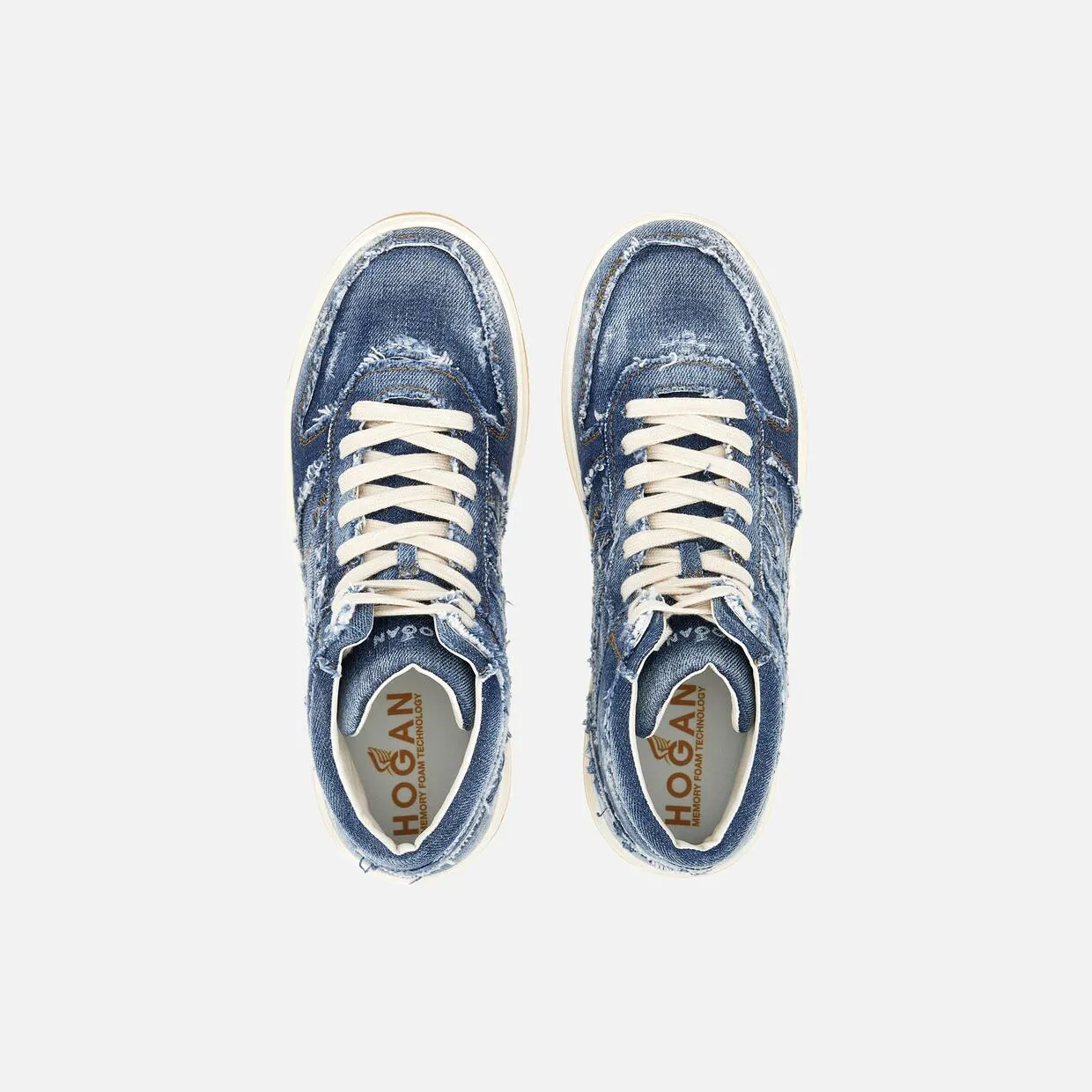 Sneakers Hogan H630 High Top Blue (GYM6300EY60JDLU803) (3)