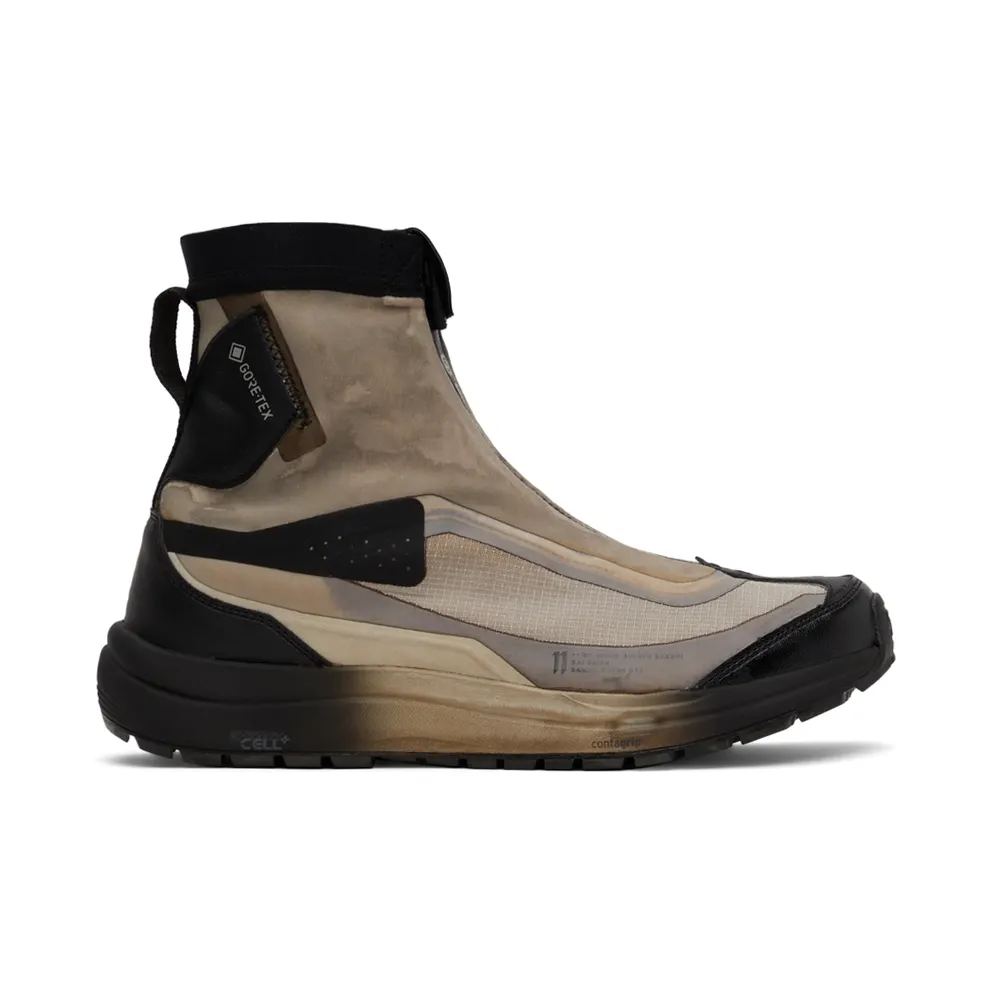 11 by Boris Bidjan Saberi Black & Taupe Salomon Edition Bamba2 High GTX (218 11xS)