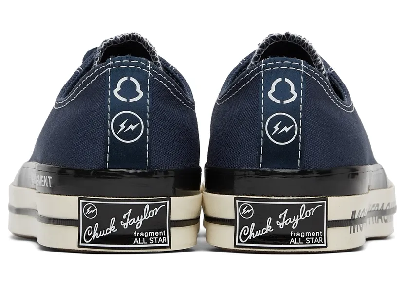 Moncler Genius 7 Moncler FRGMT Hiroshi Fujiwara Converse Navy Fraylor III Chuck 70 Sneakers (G20964M7050002SLQ) (4)
